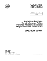 Wacker Neuson VP1340W w/WH Parts Manual