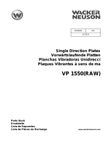 Wacker Neuson VP1550(RAW) Parts Manual