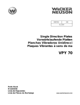 Wacker Neuson VPY70 Parts Manual