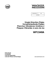 Wacker Neuson WP1540A Parts Manual