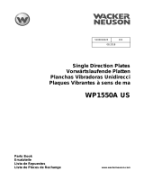 Wacker Neuson WP1550A US Parts Manual
