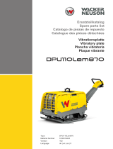 Wacker Neuson DPU110Lem870 Parts Manual