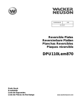 Wacker Neuson DPU110Lem870 Parts Manual