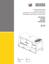 Wacker Neuson G70 Parts Manual