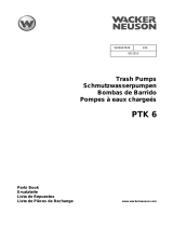 Wacker Neuson PTK6 Parts Manual