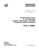Wacker Neuson PSA21503L Parts Manual
