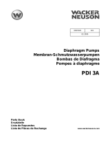 Wacker Neuson PDI3A Parts Manual