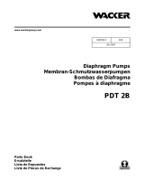 Wacker Neuson PDT2B Parts Manual