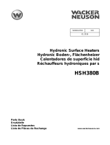 Wacker Neuson HSH380B Parts Manual
