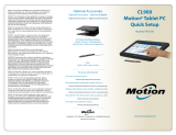 Motion Computing CL900 TABLET PC FWS-001 Bedienungsanleitung