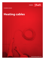 Danfoss heating cables Bedienungsanleitung