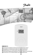 Danfoss CF-RF Room Thermostat Installationsanleitung