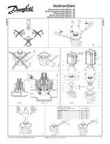 Danfoss Motor operated valve ICM 20 - 65 Installationsanleitung