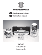 Rommelsbacher VAC 485 Benutzerhandbuch