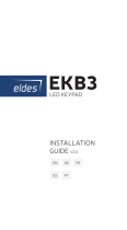 Eldes EKB3 Benutzerhandbuch
