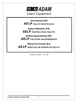 Adam Equipment AELP Benutzerhandbuch