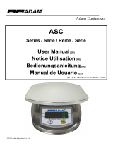 Adam Equipment ASC Benutzerhandbuch
