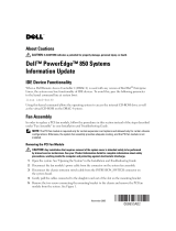 Dell PowerEdge 850 Bedienungsanleitung