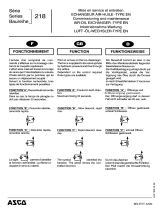 Asco Series 218 Accessories for Diaphragm Operated Type AD Valves Installationsanleitung