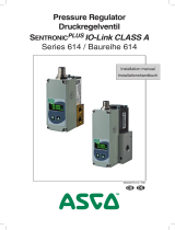 AVENTICS Series 614 Pressure Regulator Sentronic Plus IO-Link Class A Bedienungsanleitung