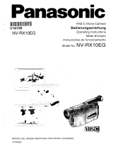 Panasonic NVRX10EG Bedienungsanleitung