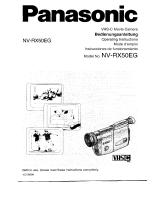 Panasonic NV RX50 EG Benutzerhandbuch