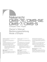 Nakamichi OMS-7E Bedienungsanleitung