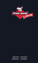 SteakChamp 3-COLOR Schnellstartanleitung