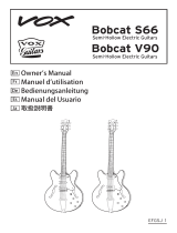 Vox Bobcat V90 S66 Bedienungsanleitung