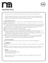 mothercare Steri Box Benutzerhandbuch