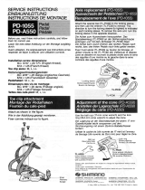 Shimano PD-A550 Service Instructions