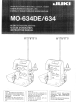Juki MO-634 Bedienungsanleitung