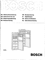 Bosch KGE3270SD/53 Benutzerhandbuch