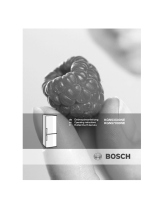Bosch Free-standing fridge-freezer Benutzerhandbuch
