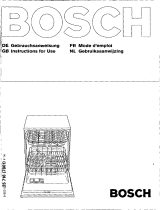 Bosch SGS8492/12 Benutzerhandbuch