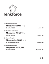 Renkforce Microwave 700 W Bedienungsanleitung
