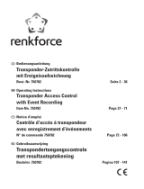 Renkforce Transponder access control Bedienungsanleitung
