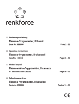 Renkforce Wireless thermo-hygrometer Bedienungsanleitung