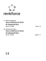 Renkforce RF-IRDAB-RETRO1 Bedienungsanleitung