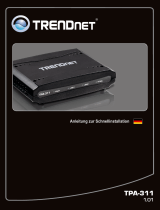 Trendnet RB-TPA-311 Quick Installation Guide