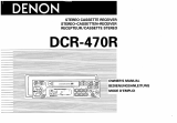 Denon DCR-470R Bedienungsanleitung