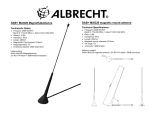 Albrecht DAB+ MAG28 Magnetfußantenne Bedienungsanleitung
