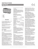 OJ Electronics ETT-6 Bedienungsanleitung