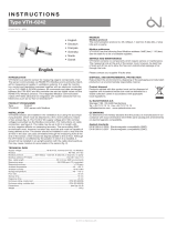 OJ Electronics VTH-6242 Bedienungsanleitung