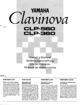 Yamaha Clavinova CLP-360 Bedienungsanleitung
