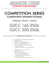 Ground Zero GZCC 200.2SQL Bedienungsanleitung