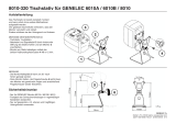 Genelec 8010-320B/W Table stand L-shape Benutzerhandbuch