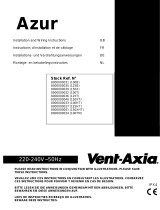 Vent-Axia Azur 150 Benutzerhandbuch