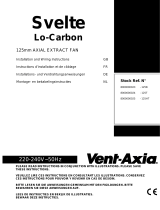 Vent-Axia Svelte 125 Benutzerhandbuch