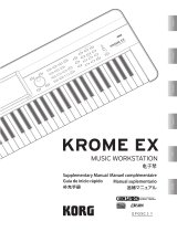 Korg KROME EX Benutzerhandbuch